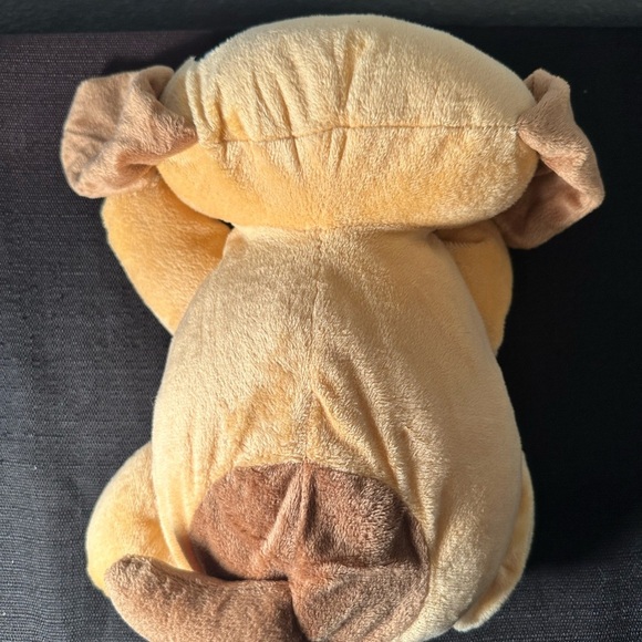 2018 12" Spark Create glitzy Imagine Puppy Dog Brown Laying Plush cuddle dog - Picture 4 of 4